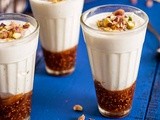 Star anise yoghurt mousse with fig compote recipe