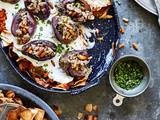 Stuffed aubergines (Fatteh't makdous)