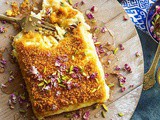 Sweet cheese pastry (knafeh) recipe