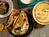 Syrian-style hummus, lamb kebab recipe