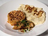 Tahini baked samka hara fish, sayidiya rice, cauliflower and potato mash with fried cauliflower recipe