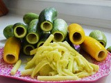 Technique: How to core coosa, or summer squash
