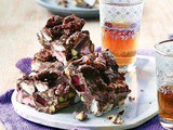 Turkish delight and pistachio rocky road recipe