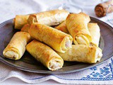 Turkish delight filo fingers recipe