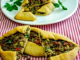 Turkish pide with ground beef recipe