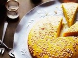 Turmeric and aniseed cake (sfouf) recipe