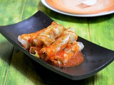 Veg Lebanese Mihshi Malfuf Recipe (Stuffed Cabbage Leaves)