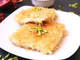 Vegan kunafa recipe