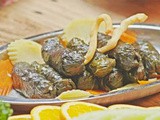 Vegetarian vine leaves recipe