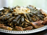 Yabrak (Stuffed Grape Leaves) Recipe