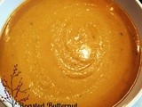 Roasted Butternut Squash & Apple Soup :: Thanksgiving