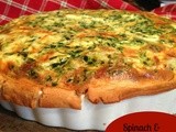 Spinach & Artichoke Quiche