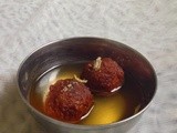 Bread jamun - gulab jamun using bread - how to make bread jamun - Diwali recipes