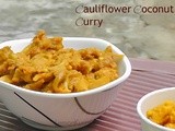 Cauliflower Coconut Curry