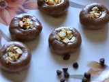 Chocolate peda - instant chocolate peda recipe- using condensed milk