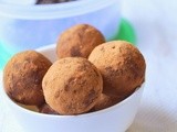 Chocolate truffles - walnut chocolate truffles