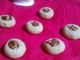 Cinnamon Thumprint Cookies |Eggless Cookies