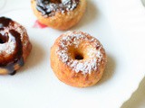 Eggless donuts recipe - donuts without yeast