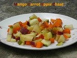 Mango Carrot Apple Chaat | Crunchy Munchy Chaat