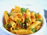 Masala pasta recipe - indian style - pasta recipes