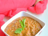 Moong dal makhani - green gram makhani