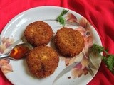 Paneer Cutlet - easy snack ideas - Paneer recipes