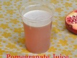 Pomegranate Juice | Taste And Create