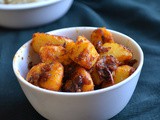 Potato roast - south indian potato curry