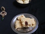 Rava barfi,rava burfi recipe,how to make rava barfi recipe