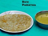 Rice Parathas