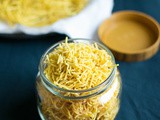 Sev - omapodi - plain sev recipe - easy diwali snacks