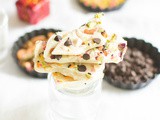 White chocolate bark - holiday bark recipe - easy chocolate bark recipes