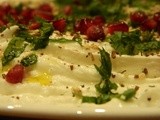 Labneh with Mint, Zataar & Pomegranates