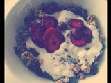 Perfect Breakfast: Muesli, Strawberries, Lavender & Rose Water