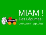 DÉFI Recettes.de : DÉFI cuisine   miam des LÉGUMES  