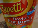 Test zapetti : ravioli pur bœuf