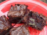 Brownies betterave, noix et chocolat / Beetroot, Nut and Chocolate Brownies