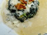 Epinards au roquefort / Spinach with Roquefort Cheese