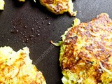 Galettes Courgettes & Pommes de terre / Zucchini & Potato Pancakes