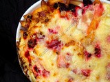 Gratin de pâtes aux betteraves / Pasta Bake with Beetroot