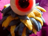 Monstrueux cupcake d’Halloween / Halloween Monster Cupcake