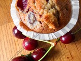 Muffin Cerise et Chocolat Blanc / Cherry And White Chocolate Muffin