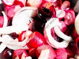 Salade de radis et cerises / Radish and Cherry Salad