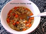 Mushroom Barley Soup