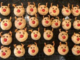 Peanut Butter Rudolph Reindeer Cookies