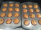 Skinny Mini Pumpkin Chocolate Chip Muffins