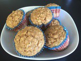 Whole Wheat Oatmeal Muffins