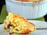 Cheddar Bacon Spoon Bread