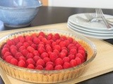 Chocolate-Rasperry Tart with Graham Cracker Crust