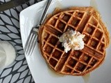 Eggnog Waffles